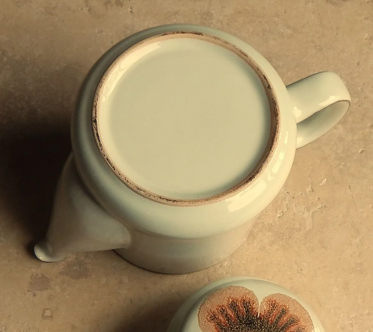 Vintage Denby Stoneware Westbury Design Teapot - Image 3
