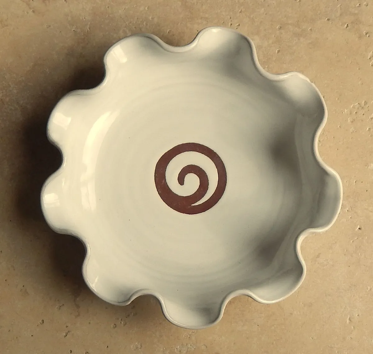 Stephen Pearce Pottery Curly Dish - Image 3
