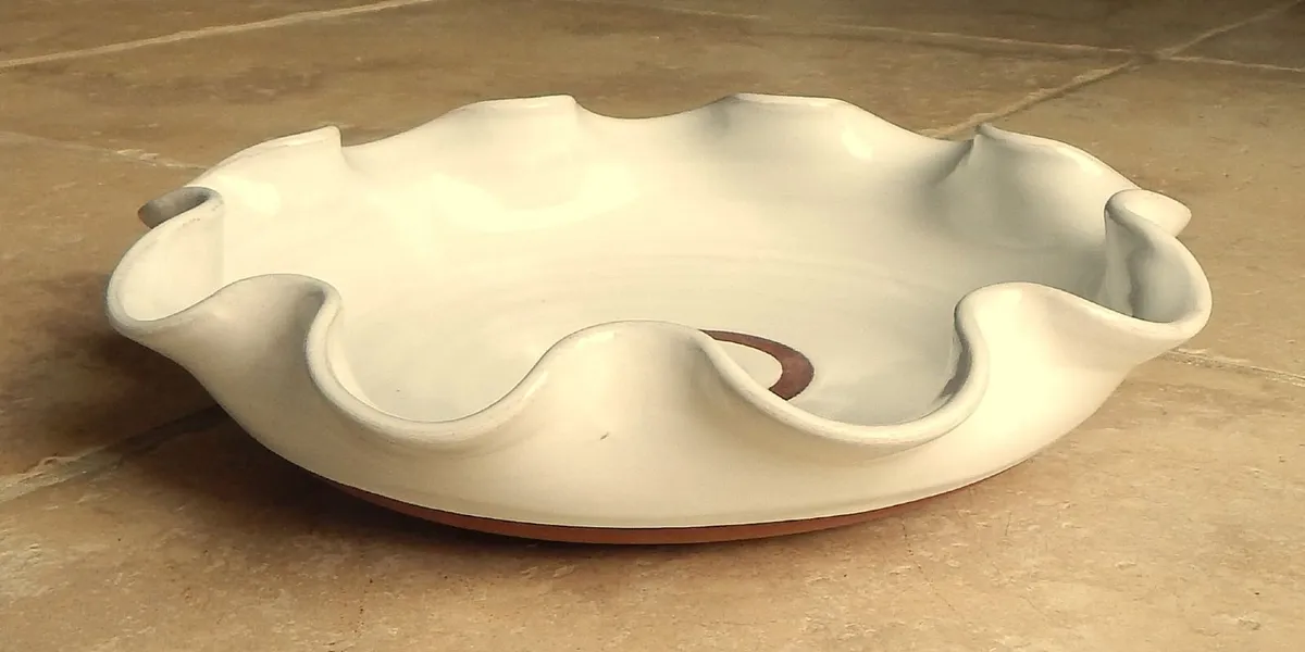 Stephen Pearce Pottery Curly Dish - Image 2