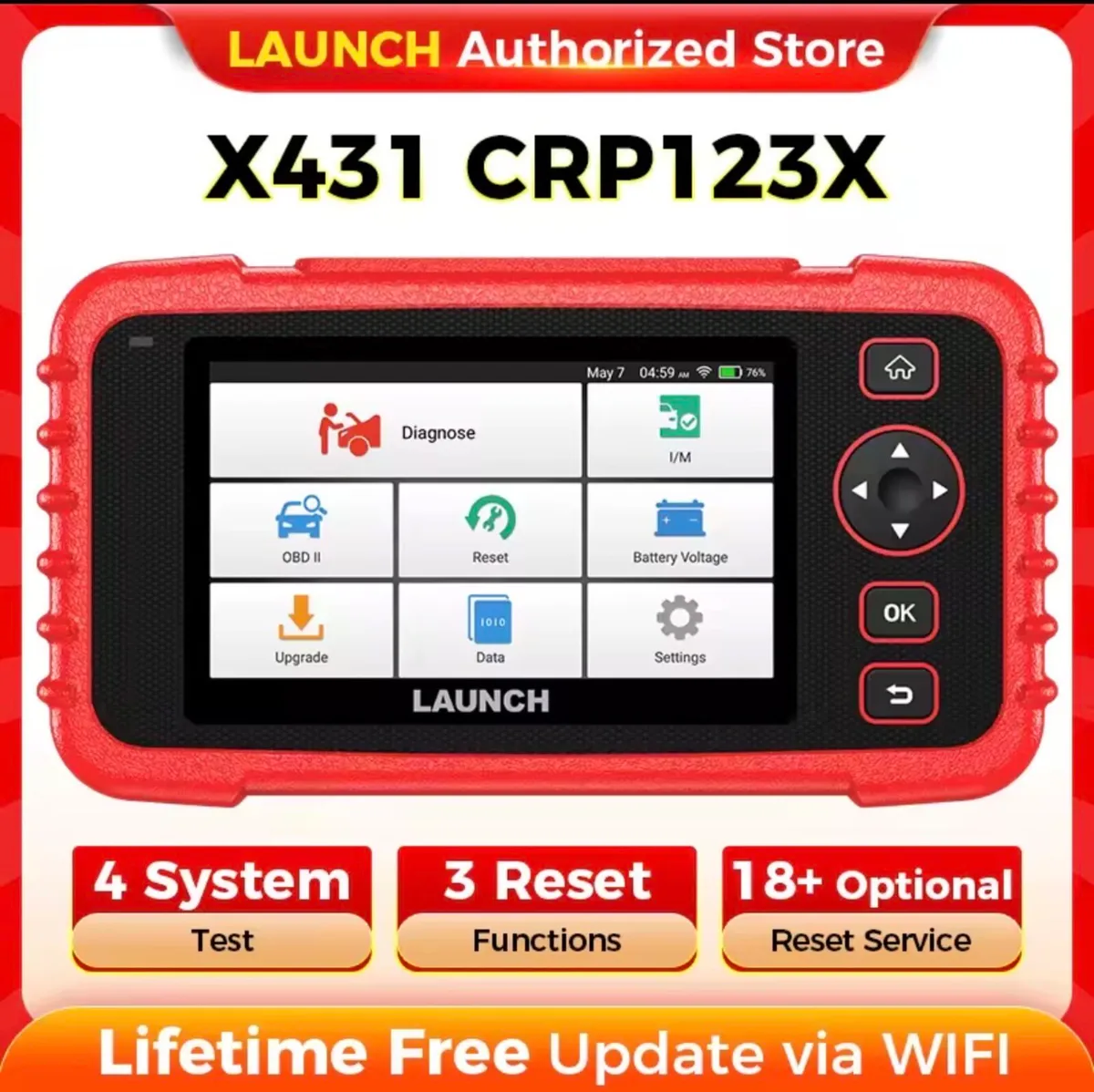 NEW LAUNCH X431 CRP123X Car OBD2 - Image 2