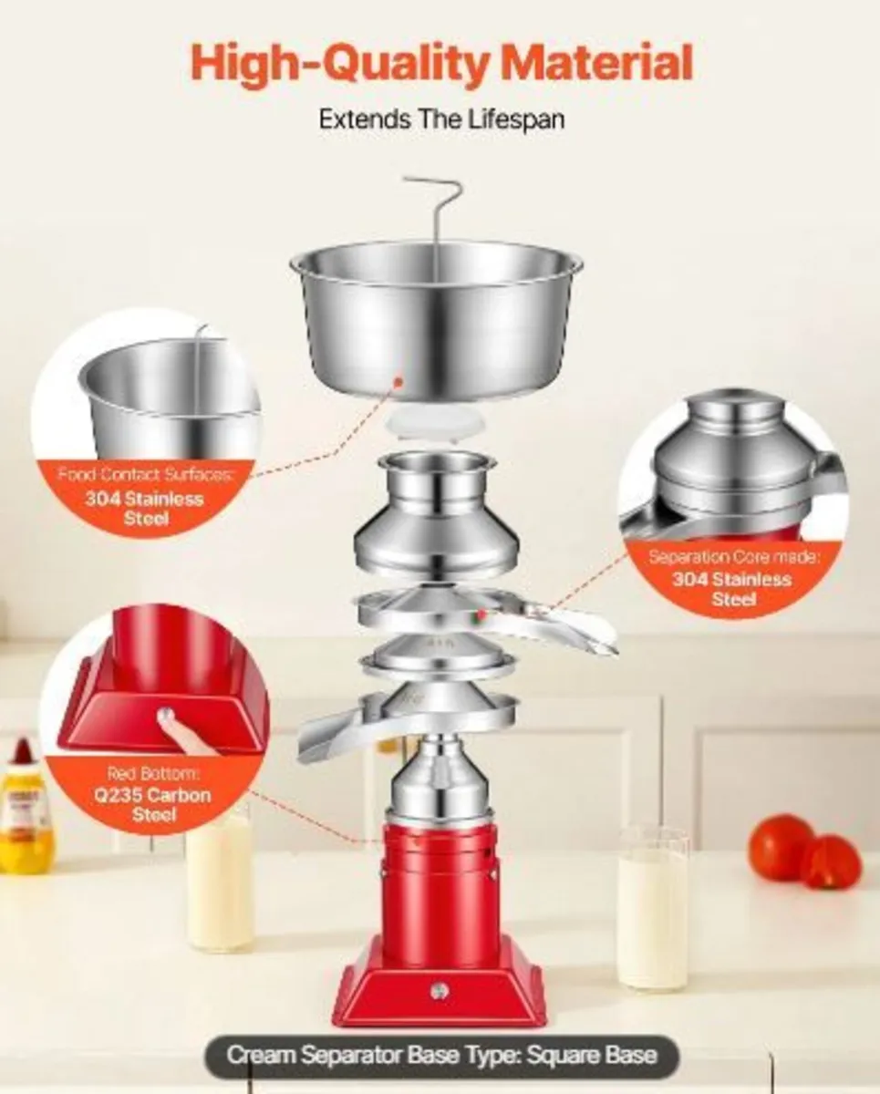 Electric Milk Cream Separator - Image 2