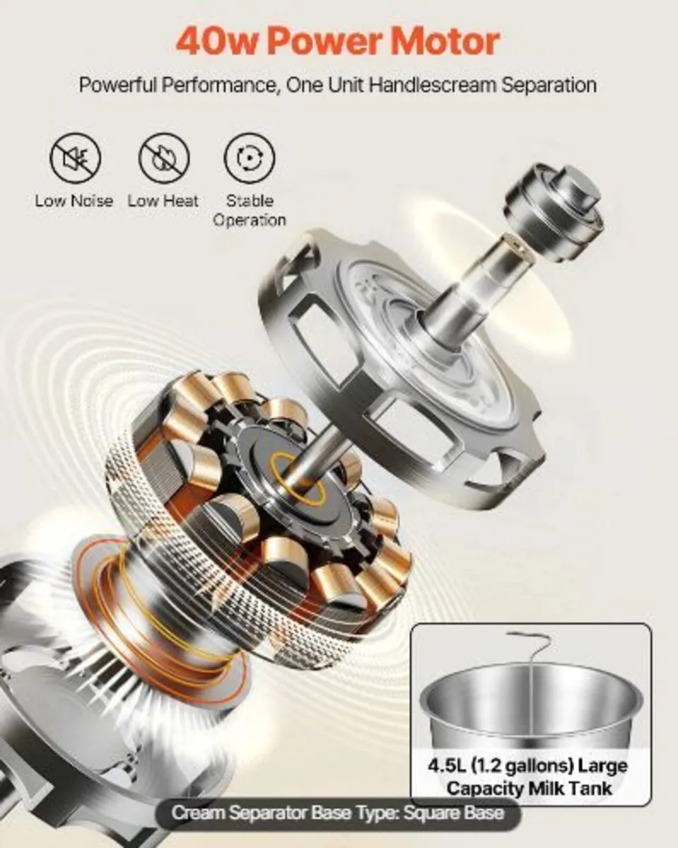 Electric Milk Cream Separator - Image 4