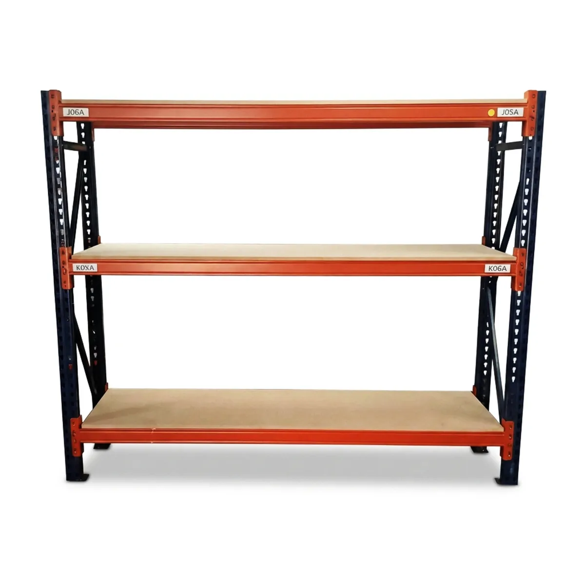 MECALUX 2.4m Used Shelving (900mm Deep) ref:LS043 - Image 1