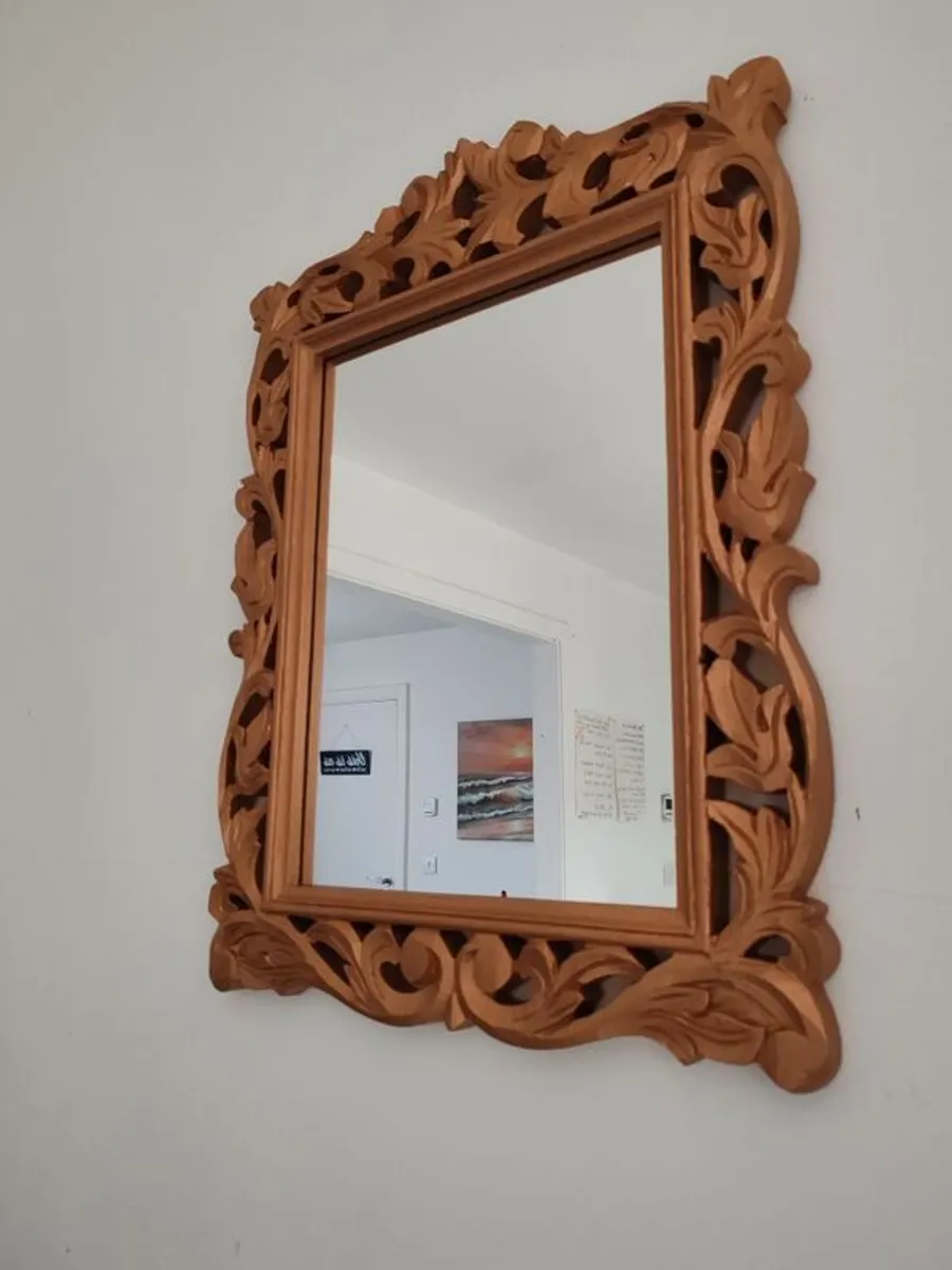 Beautiful Wooden Mirror
