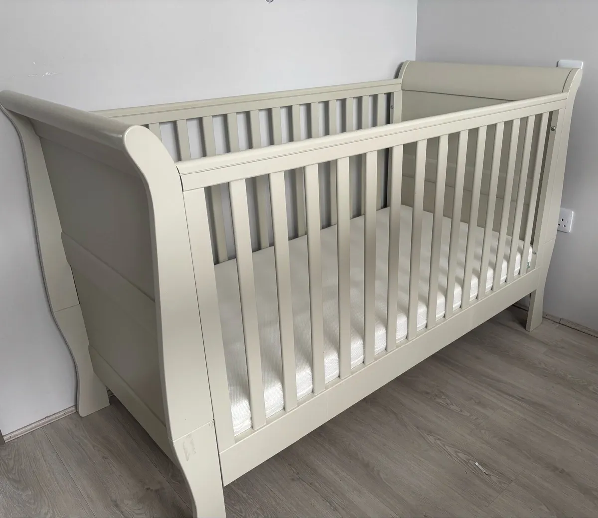 Sleigh Cot/Bed - Image 1