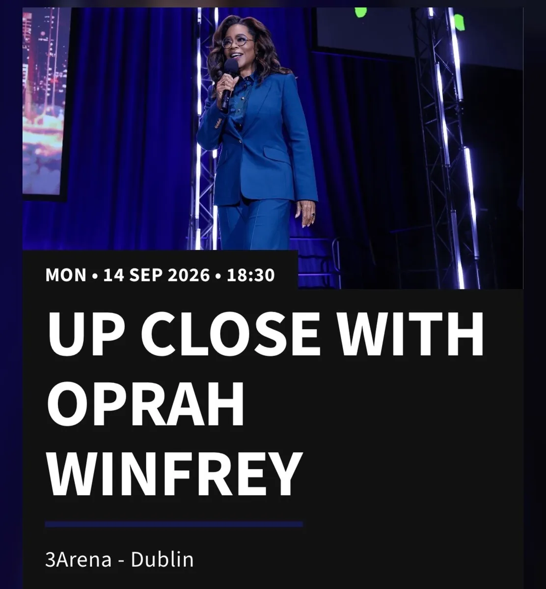 Oprah Winfrey Tickets