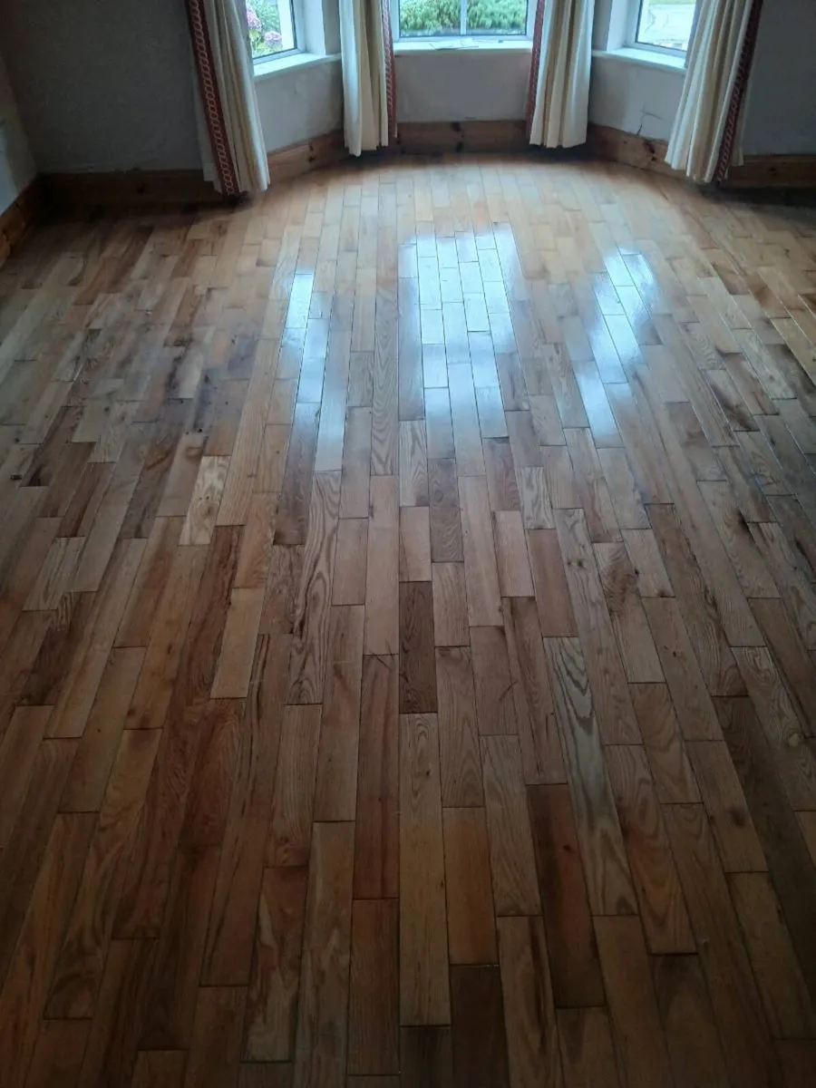 Reclaimed  wooden flooring - Image 2