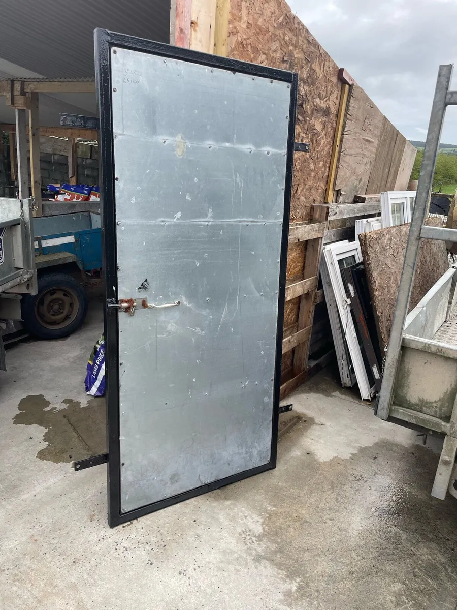 Steel door - Image 1
