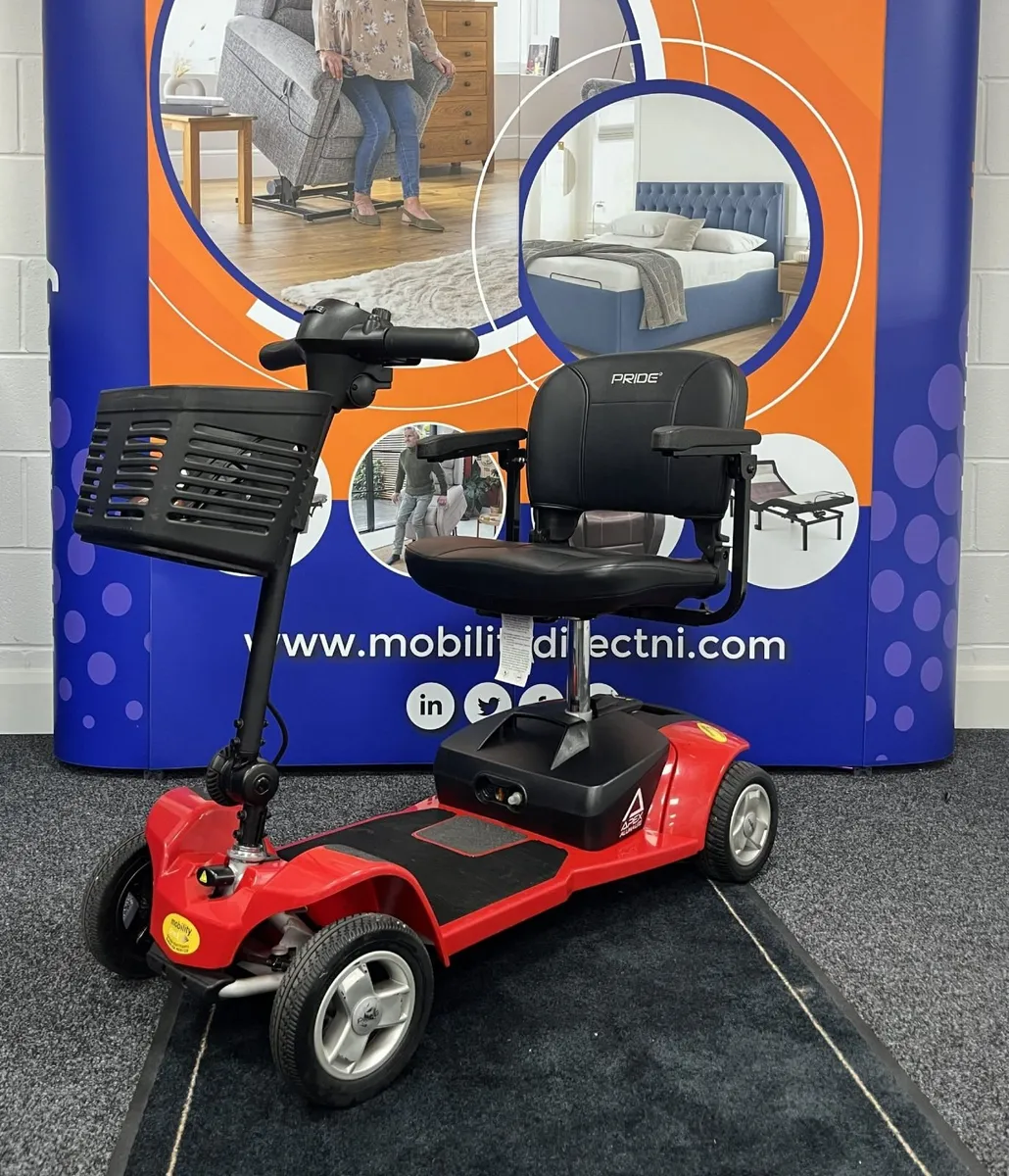 Pre-Owned Pride Alumalite Mobility Scooter - Image 4