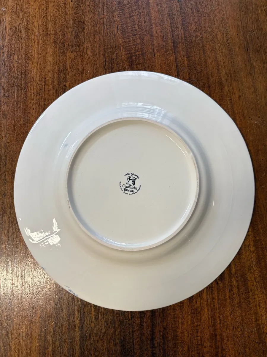 Ceramiche Toscane handpainted plate - Image 2
