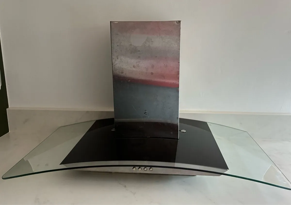 Elica Circus 90 Extractor Fan and Hood - Image 1