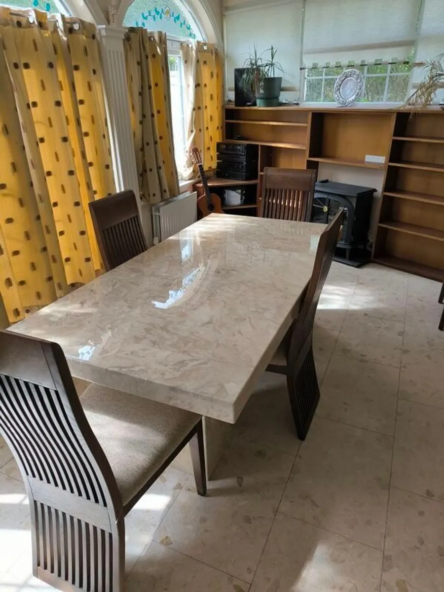 Dining Table & Chairs - Image 1