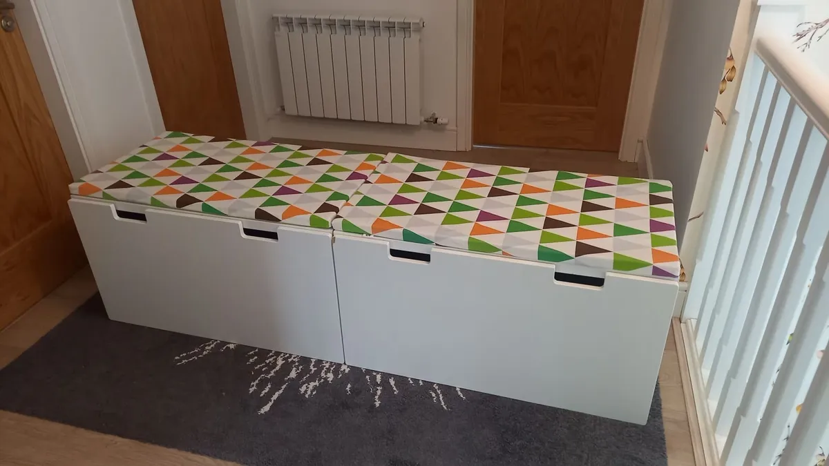 Ikea play table with storage drawer x 2 - Image 4