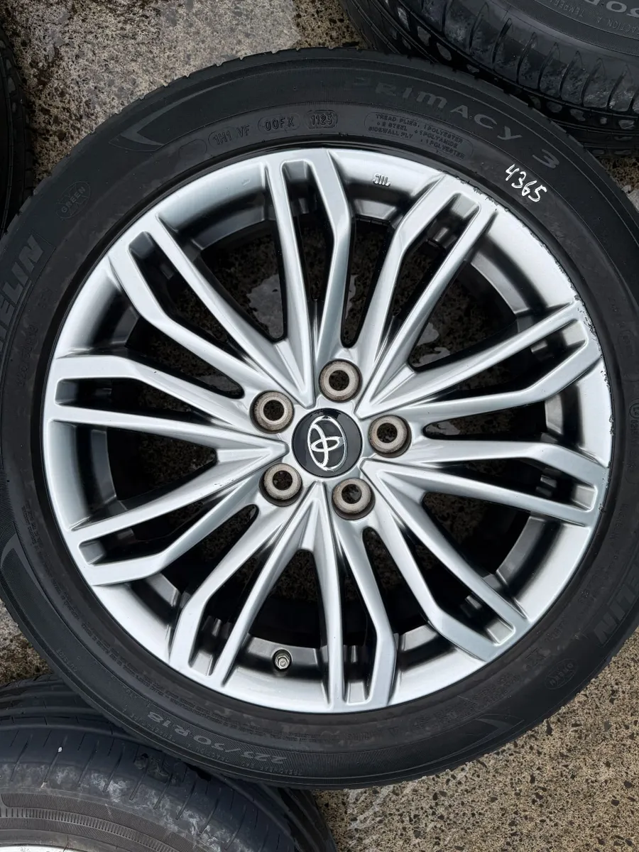 2018 TOYOTA AVENSIS 18" ALLOY WHEELS - Image 4