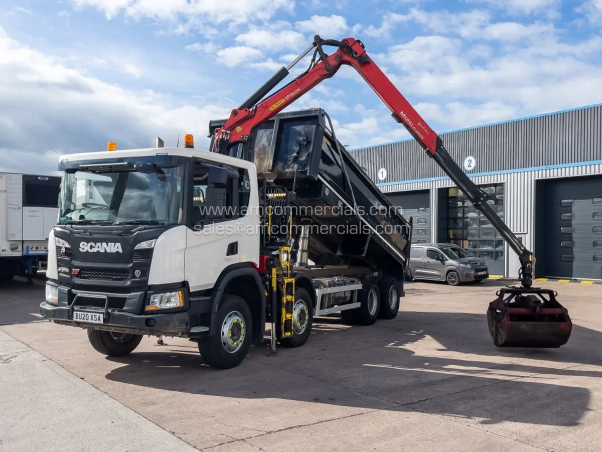 2020 SCANIA P370 XT TIPPER GRABS - Image 1