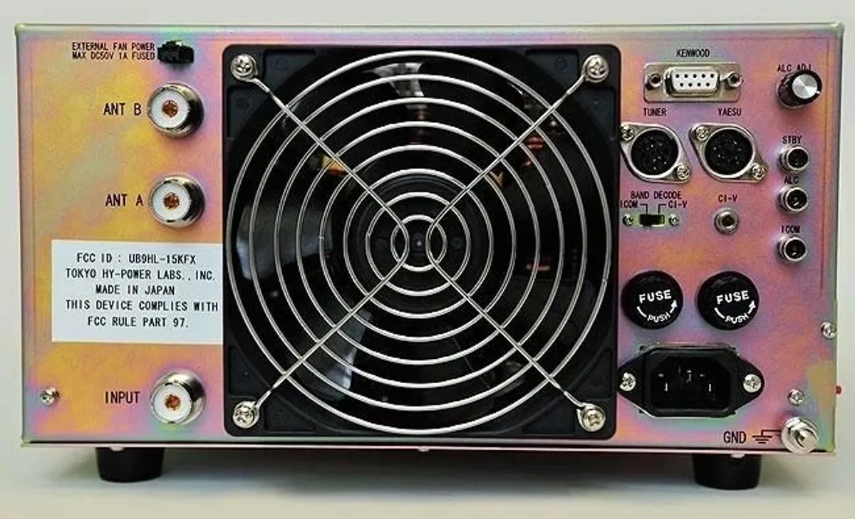 Legendary Tokyo Hy-Power HL-1.5KFX HF Linear Amplifier. Excellent condition, solid-state , bulletproof amp. - Image 2