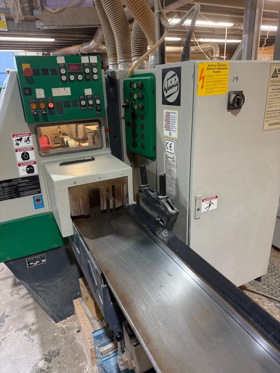 Weinig 4 sided planer - Image 1
