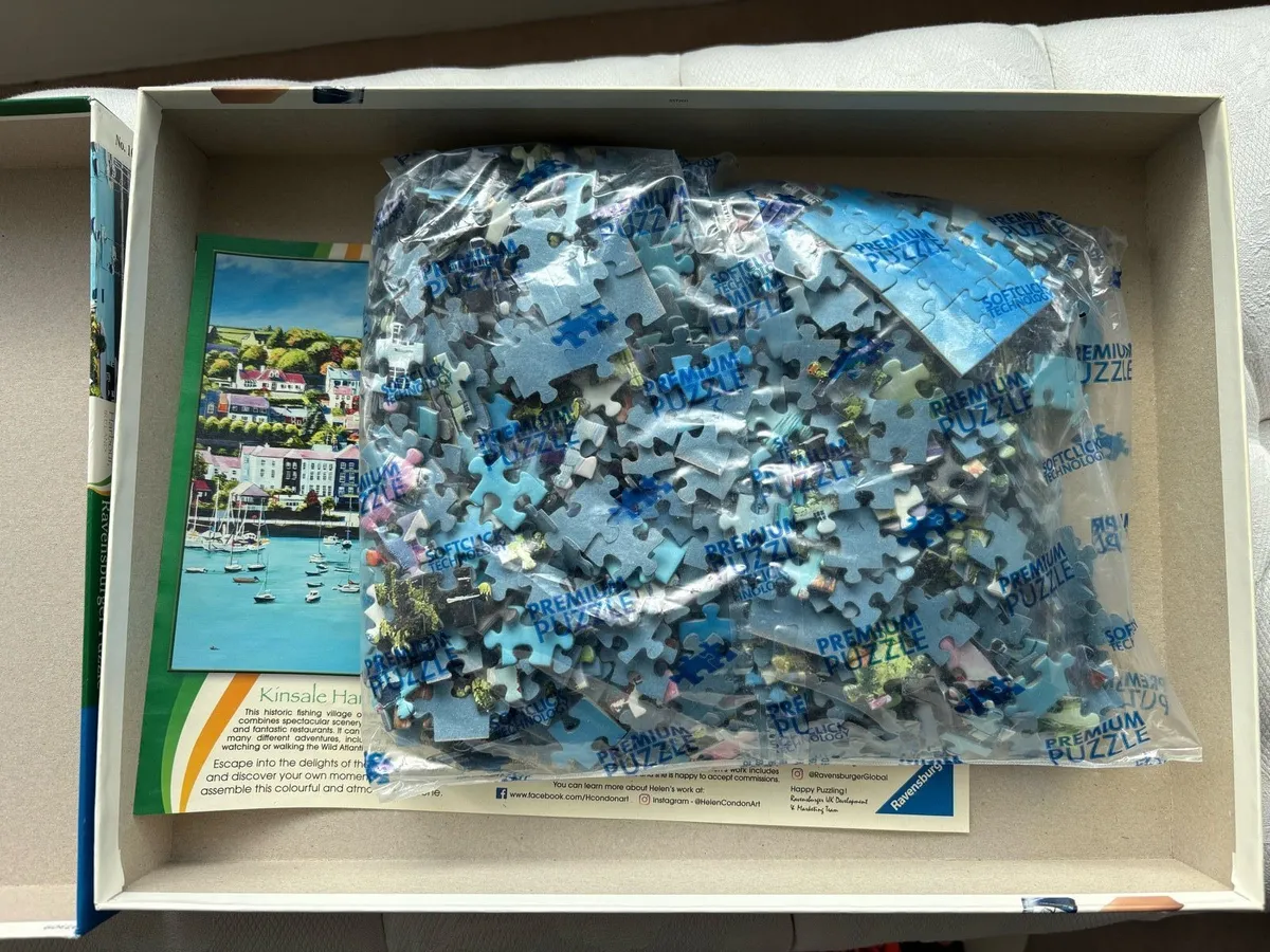 Ravensburger 1000piece Jigsaw - Kinsale Harbour - Image 3