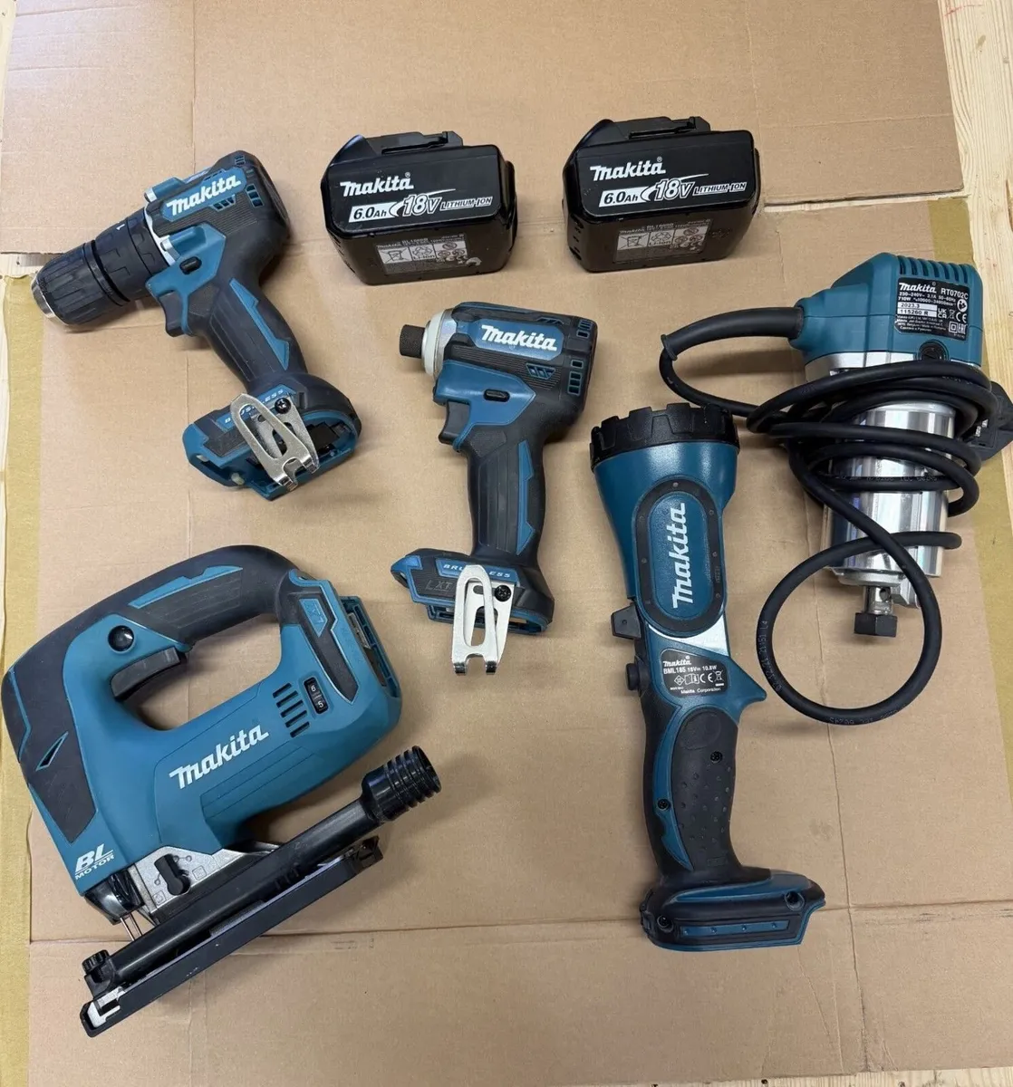 Bargain: Like New Brushless Makita tools Set