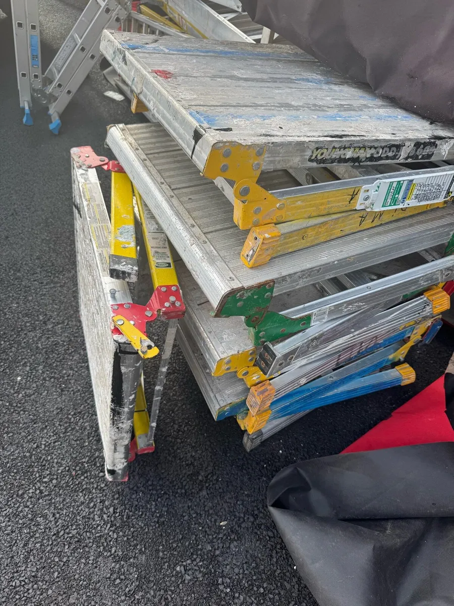 Fibreglass and Aluminium folding platforms - Image 2