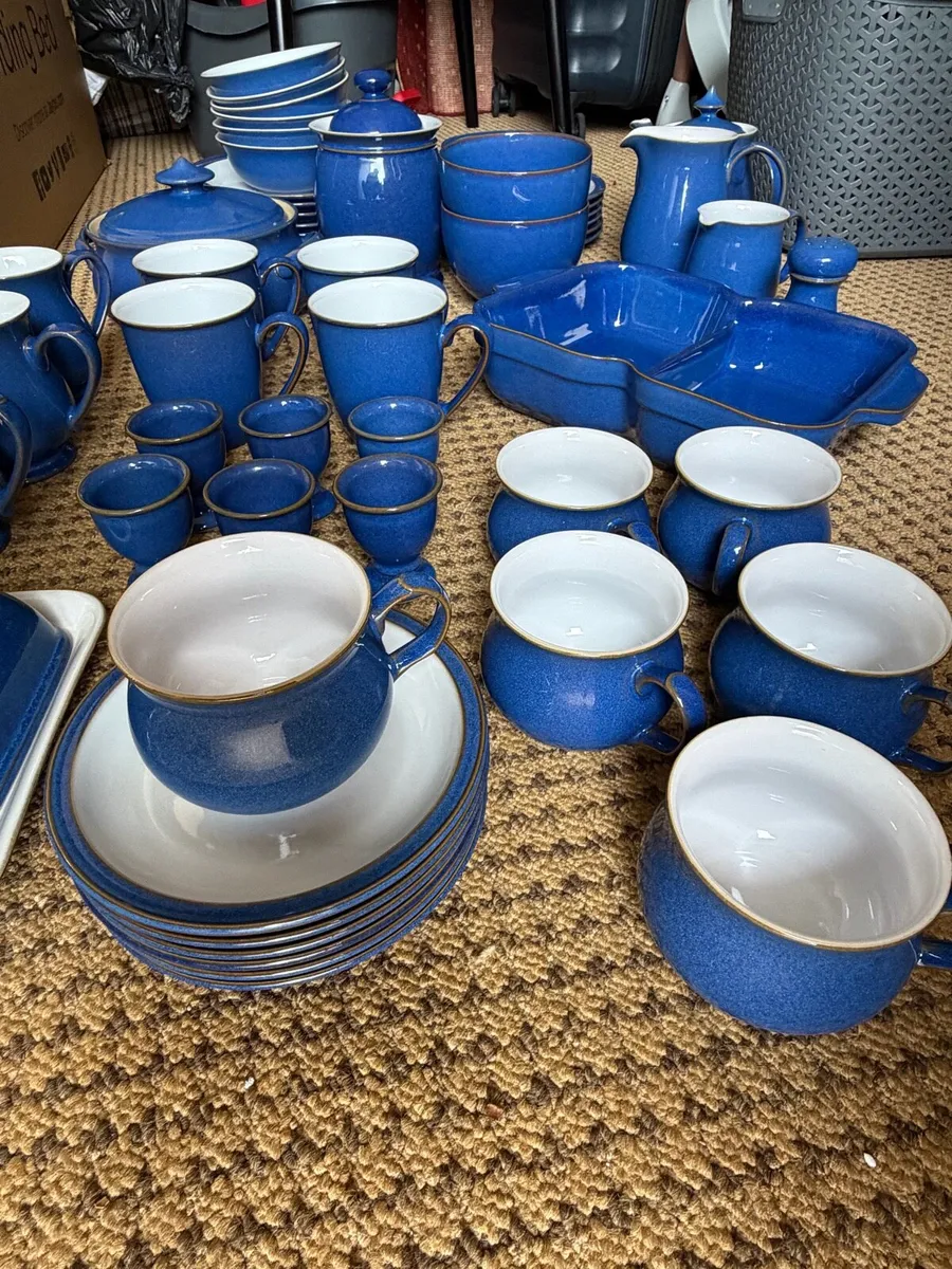 Denby Imperial Blue Dinner Set RRP£1500+ - Image 2