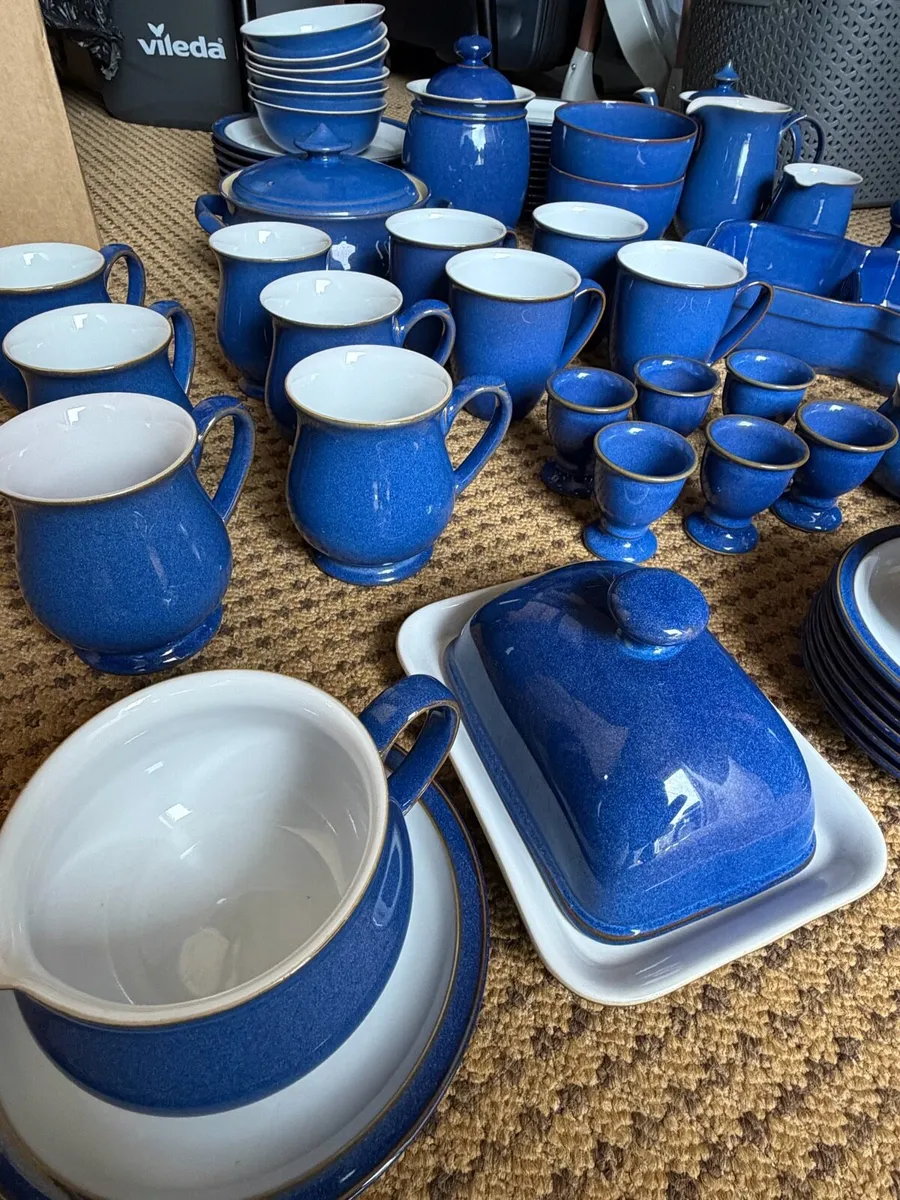 Denby Imperial Blue Dinner Set RRP£1500+ - Image 3