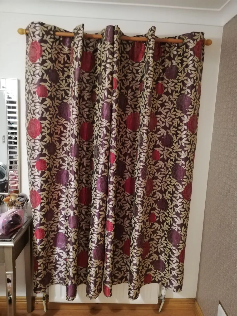 2 x pairs of Curtains - Image 2