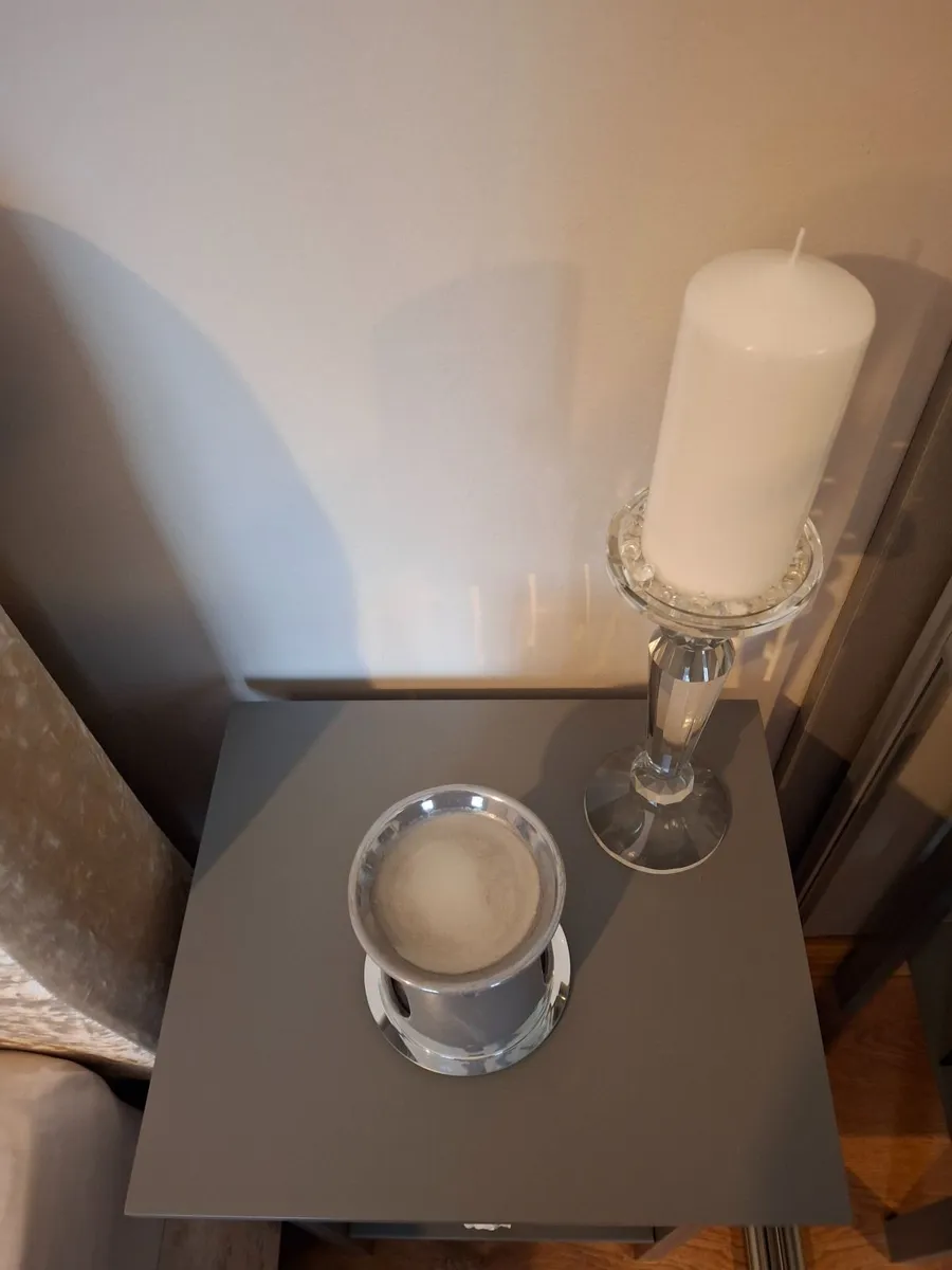 Bedside Table with Drawer - Image 3