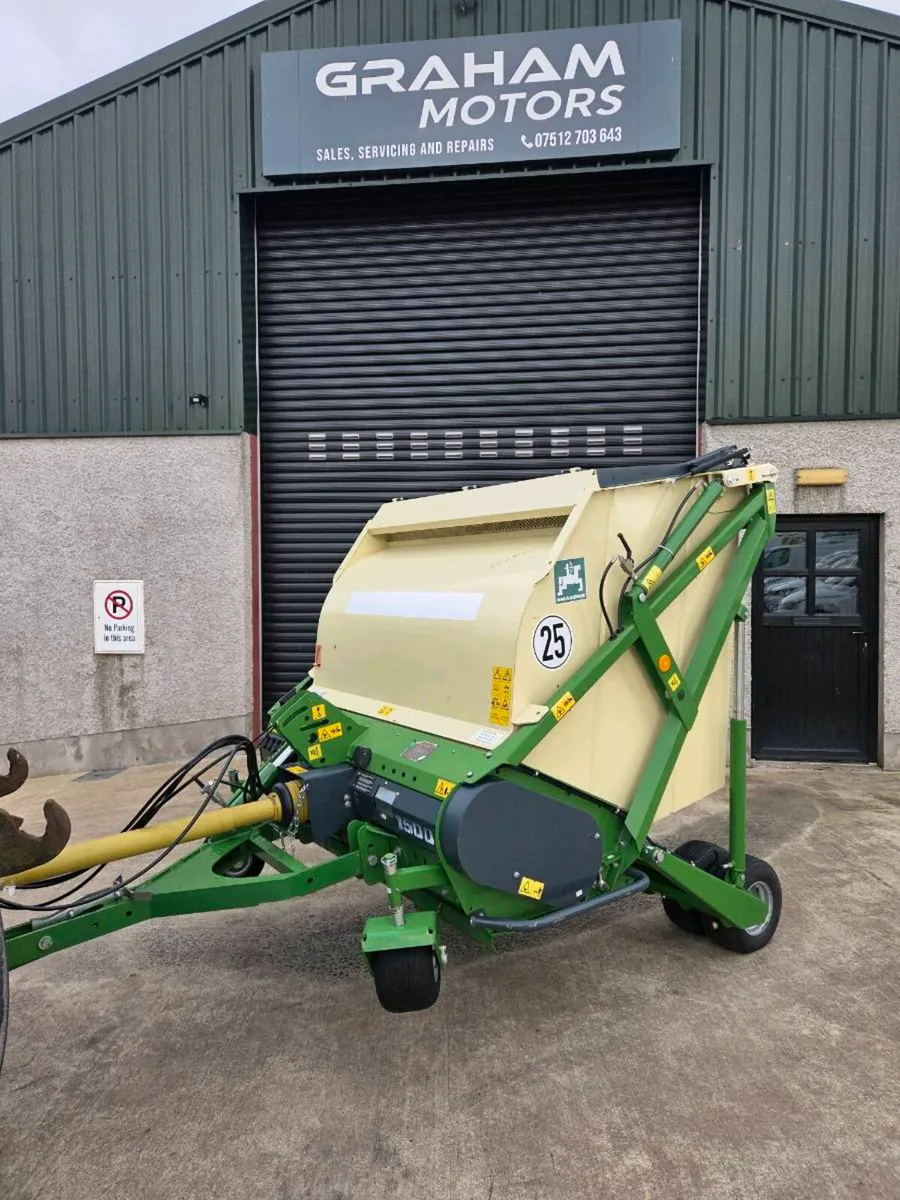 Amazone smartcut 1500
Fail collector
Zero grazer - Image 1