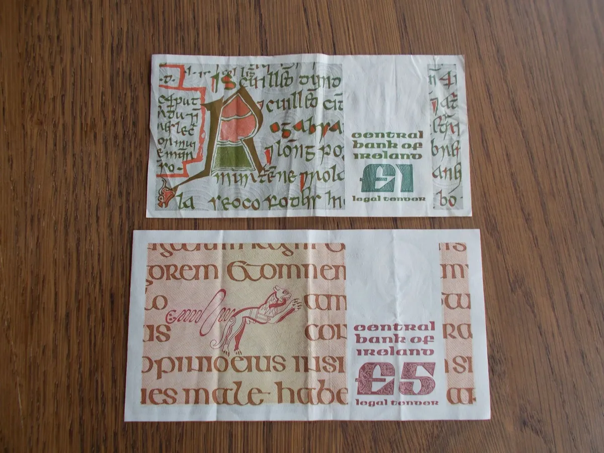 Old Irish Banknotes - Image 2