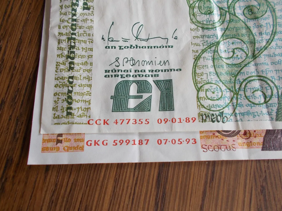 Old Irish Banknotes - Image 3