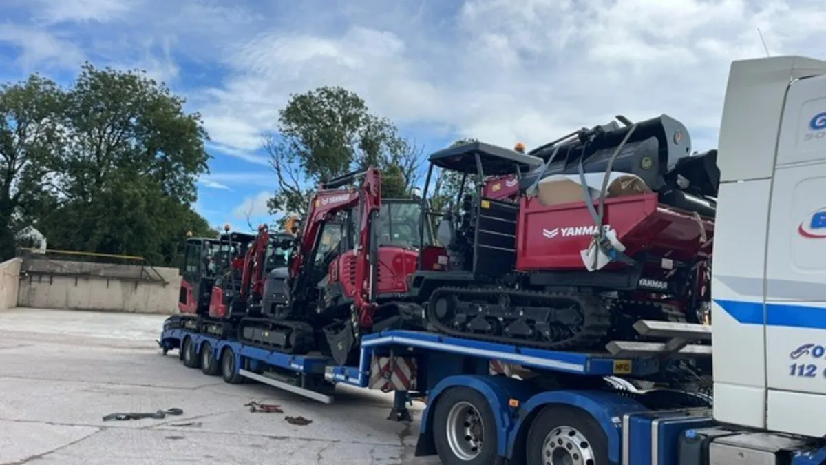New Yanmar Diggers Now For Sale - Image 2