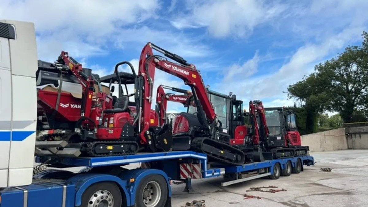 New Yanmar Diggers Now For Sale - Image 1