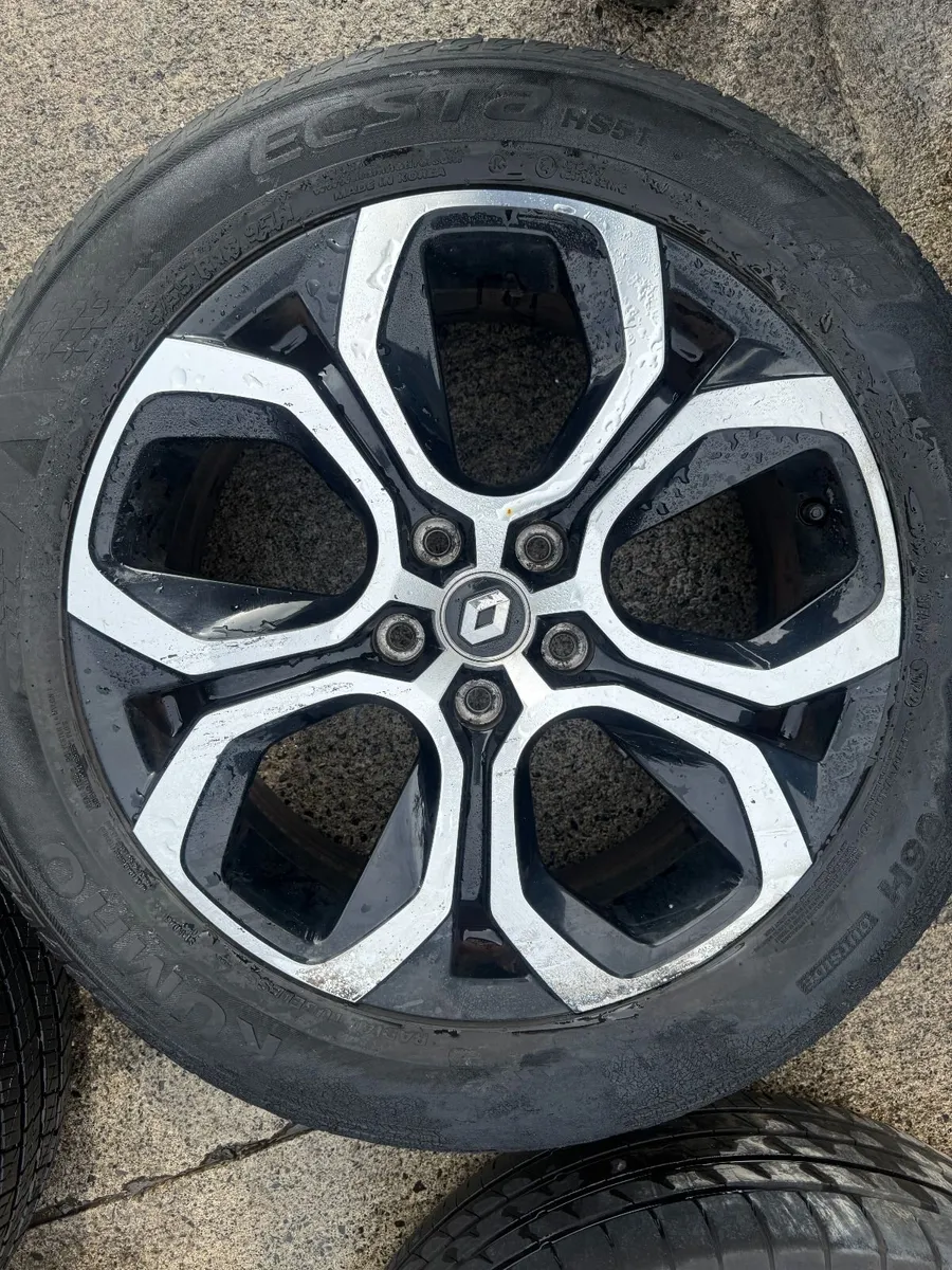 2022 RENAULT ARANKA 18" ALLOY WHEELS - Image 1