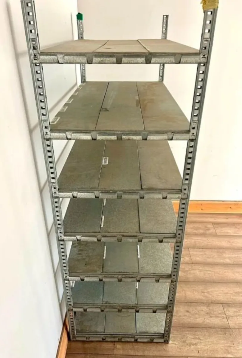 Heavy Duty 7 Tier Galvanisd Shelving - Image 3