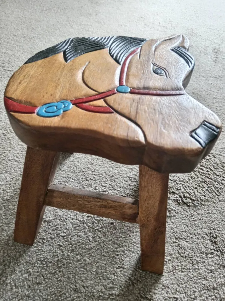Kids Wooden stool - Image 2