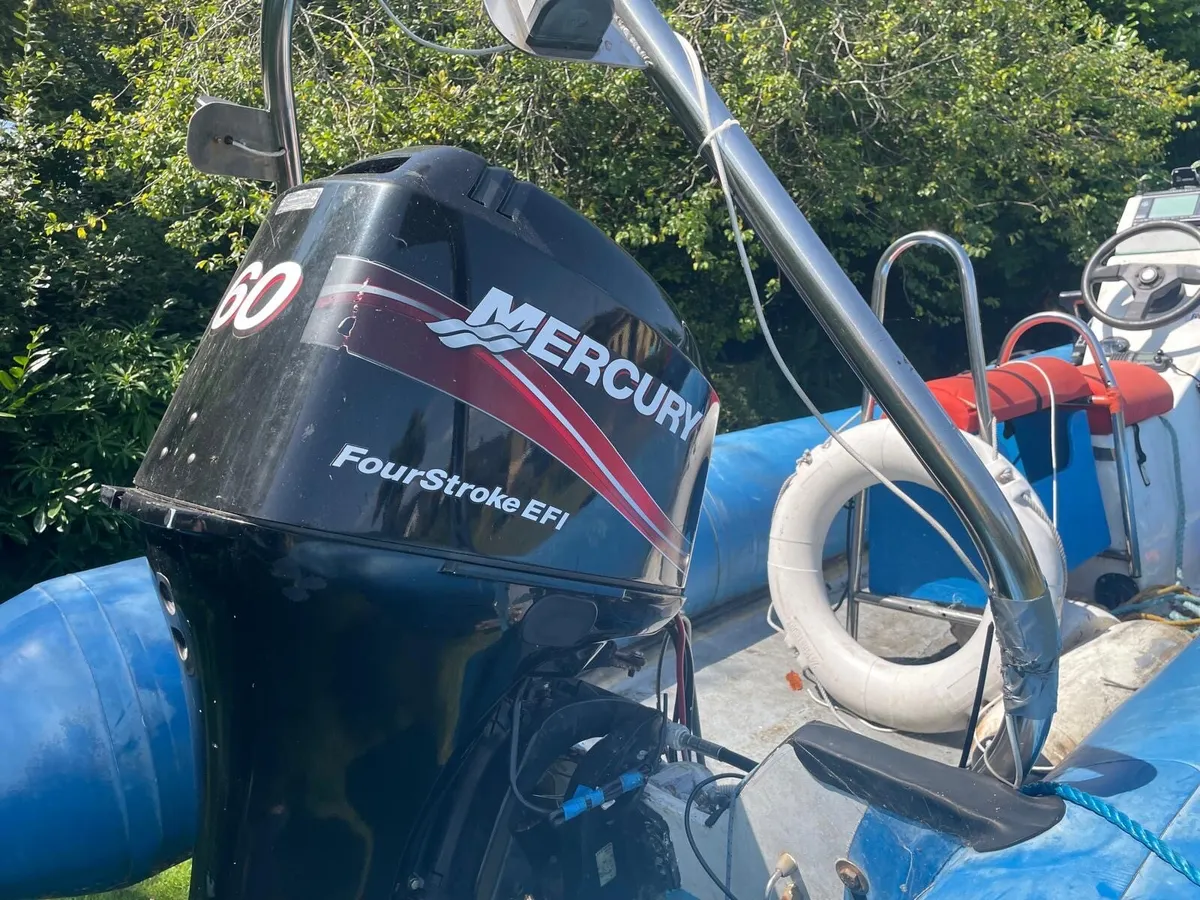 5.1 Humber RIB Four Stroke Mercury 60Hp - Image 2
