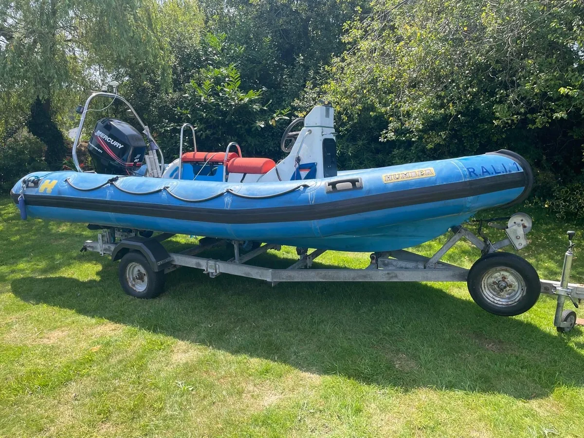 5.1 Humber RIB Four Stroke Mercury 60Hp - Image 3