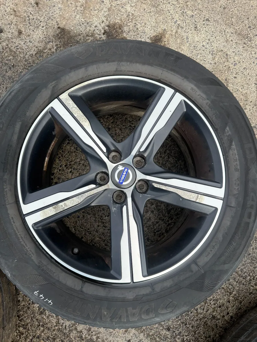 2017 VOLVO XC60 18" ALLOY WHEELS - Image 4