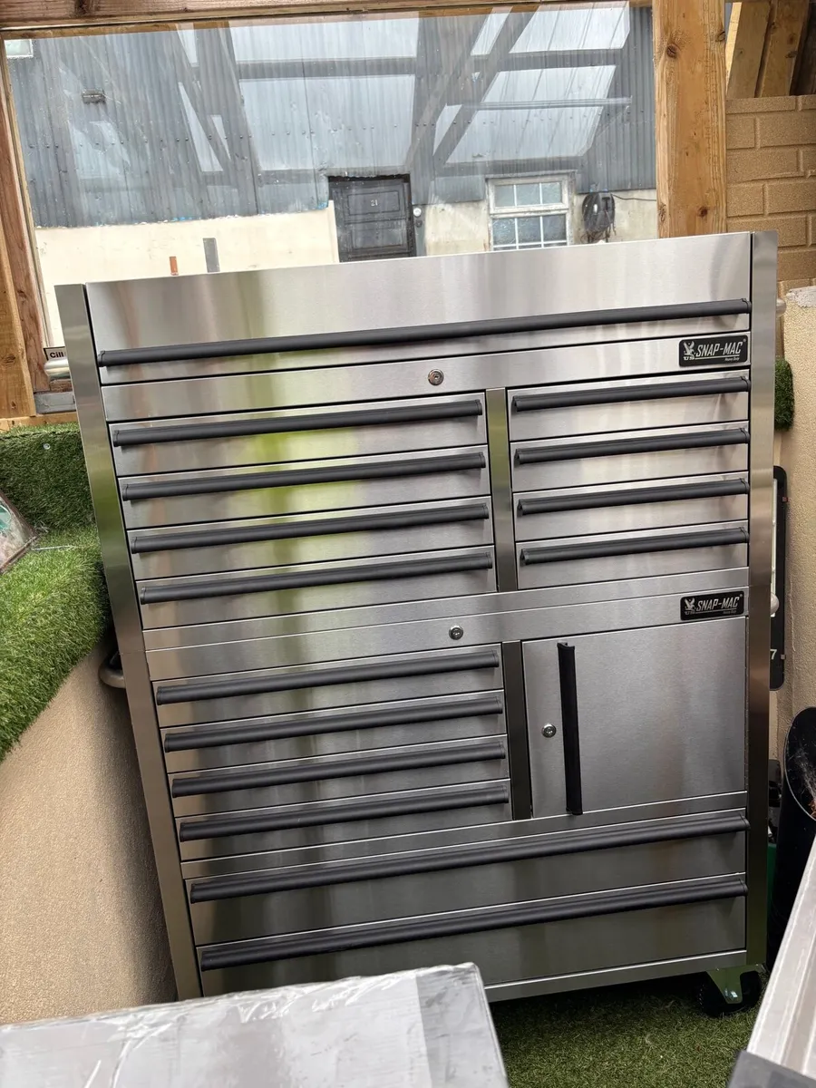 14 Drawer Stainless Steel Toolchest - Image 2