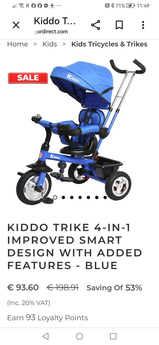 Kiddo trike - Image 1