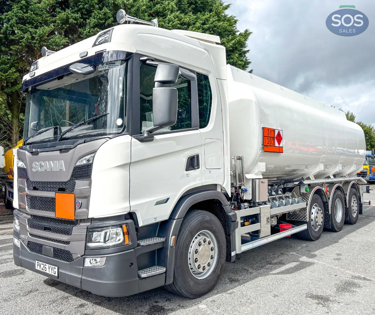 2026 Scania 460G Tridem Rigid Tanker - Image 1