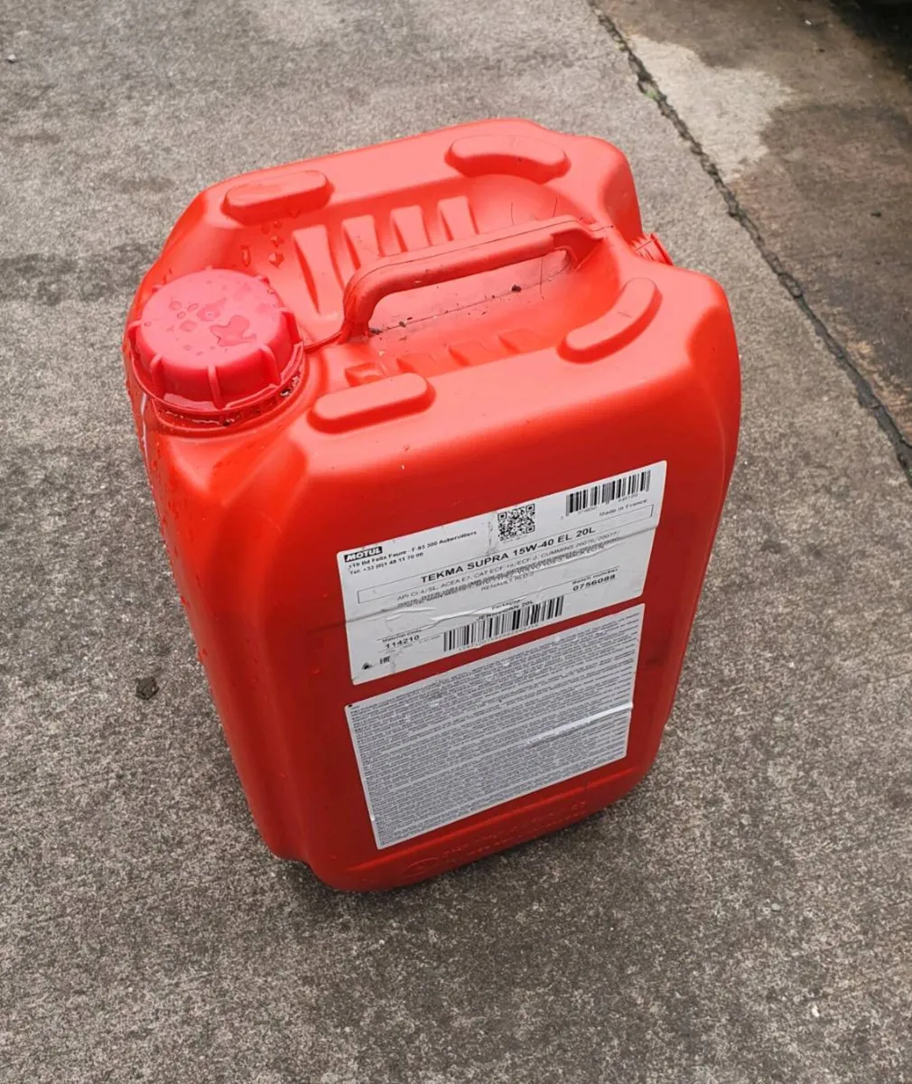 20 litre oil drums