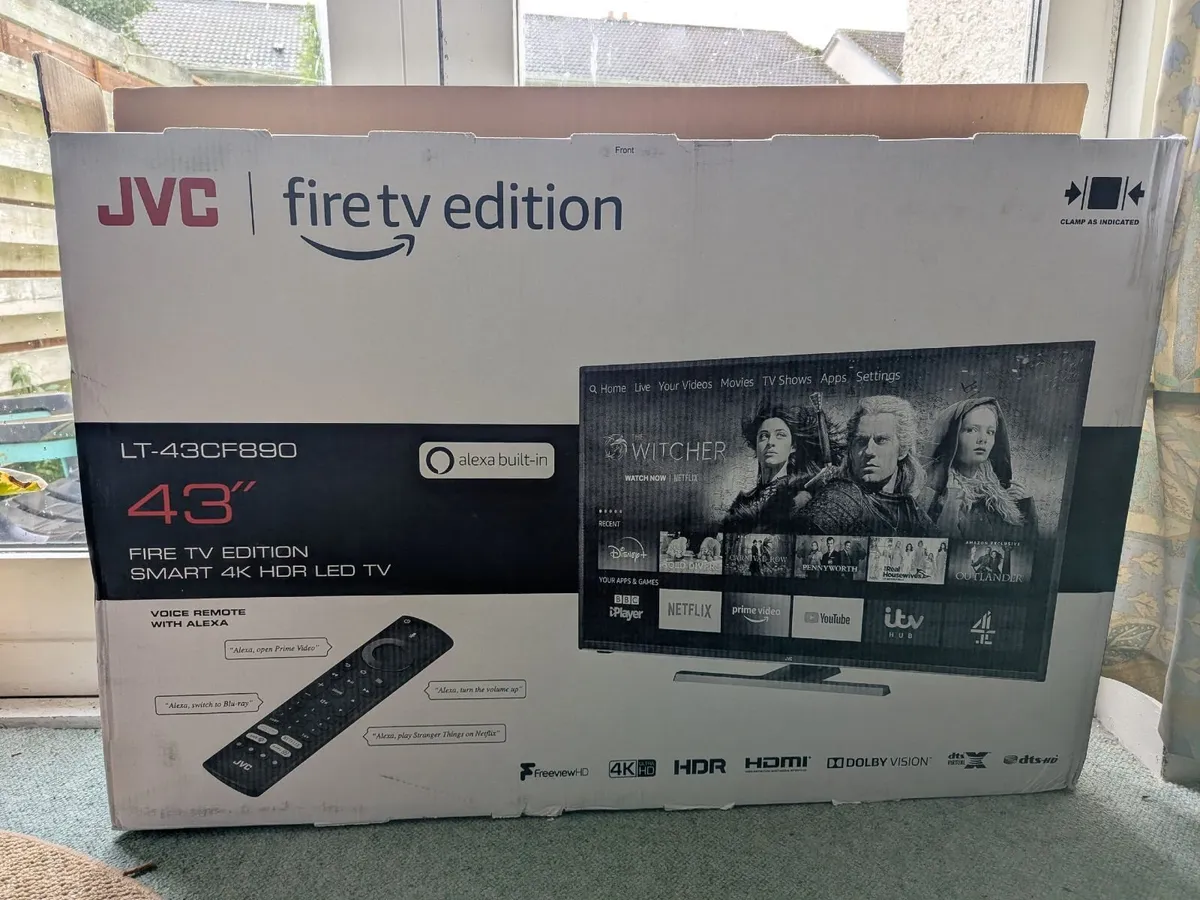JVC 43" FHD Smart TV - Image 3