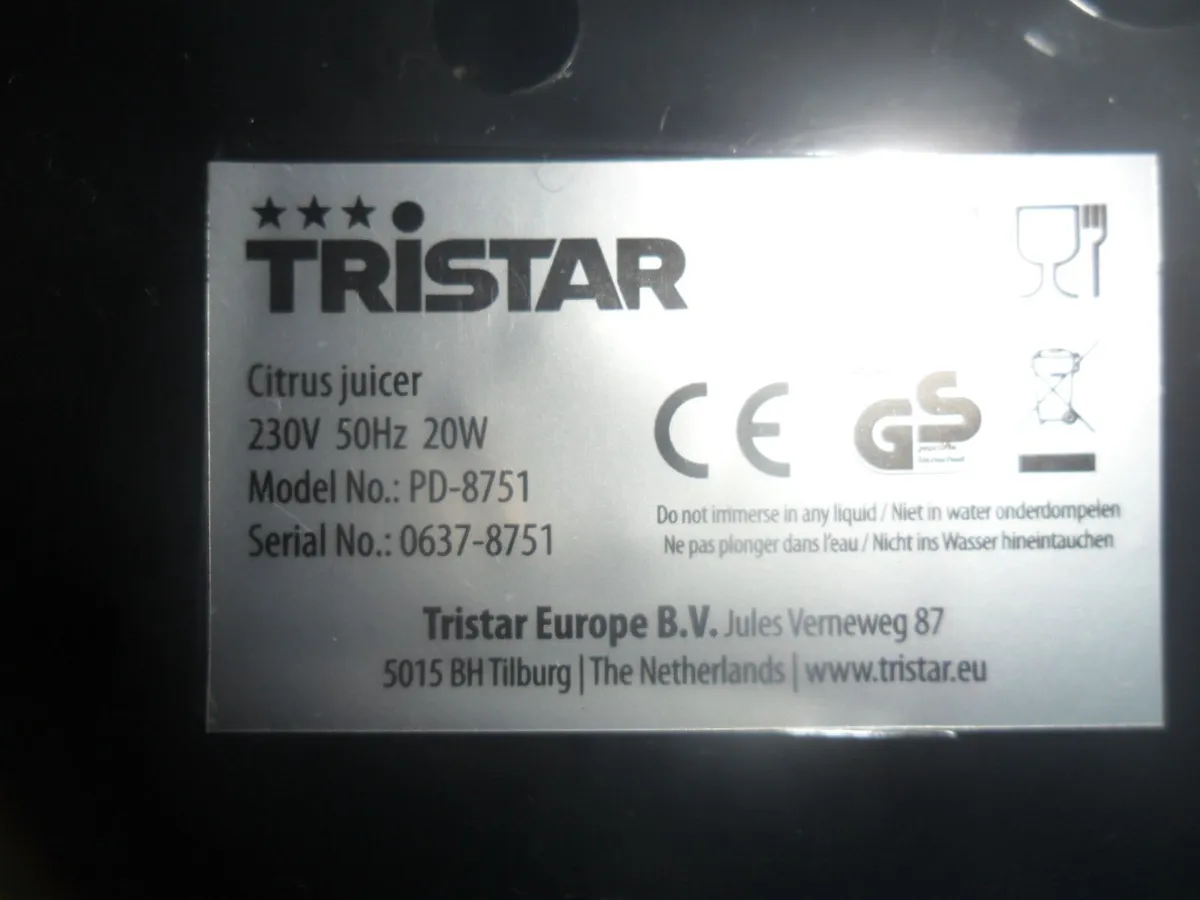 Tristar Citrus juicer - Image 2