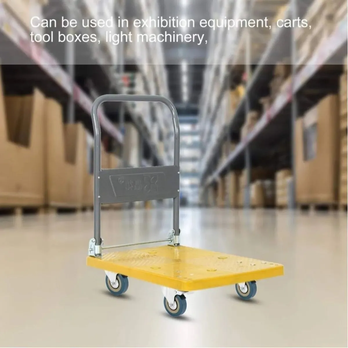 200kg Capacity Heavy Duty Swivel Castor Wheels - Image 4