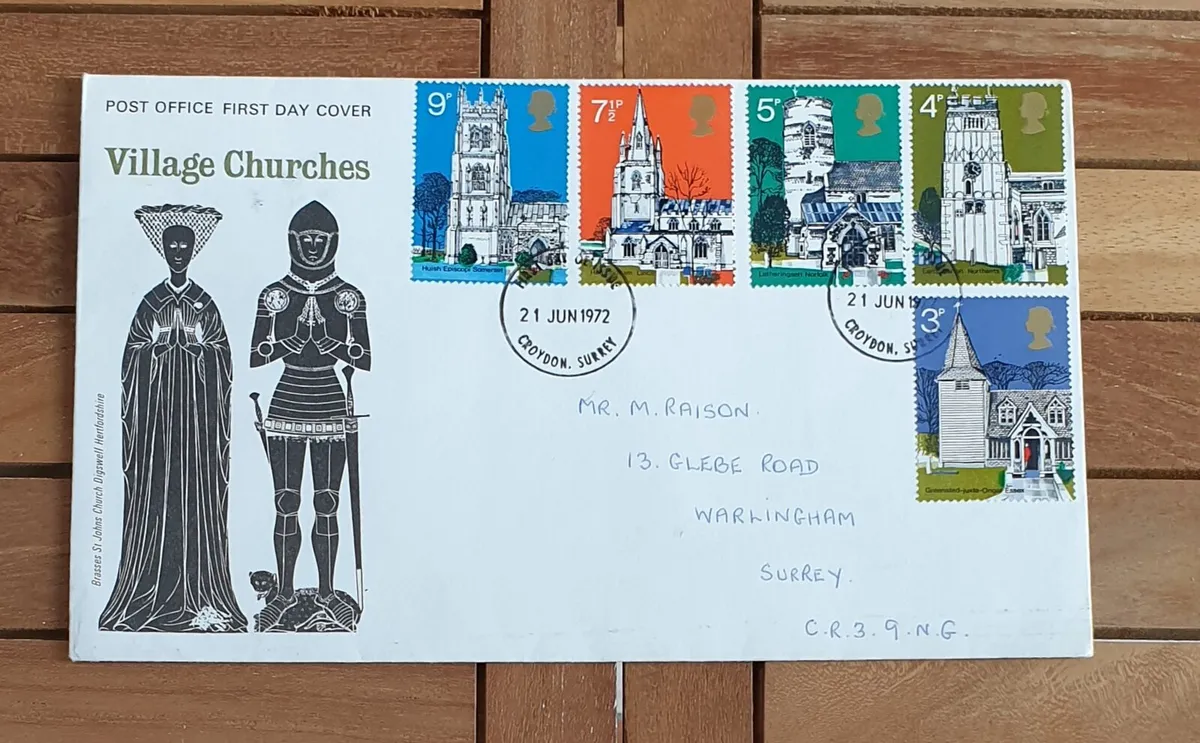 UK 1st Day Covers from 1972 & 1973 - Image 1
