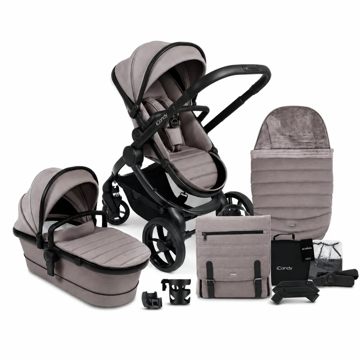 iCandy Peach 7 Complete Bundle Incl Cybex car seat - Image 1