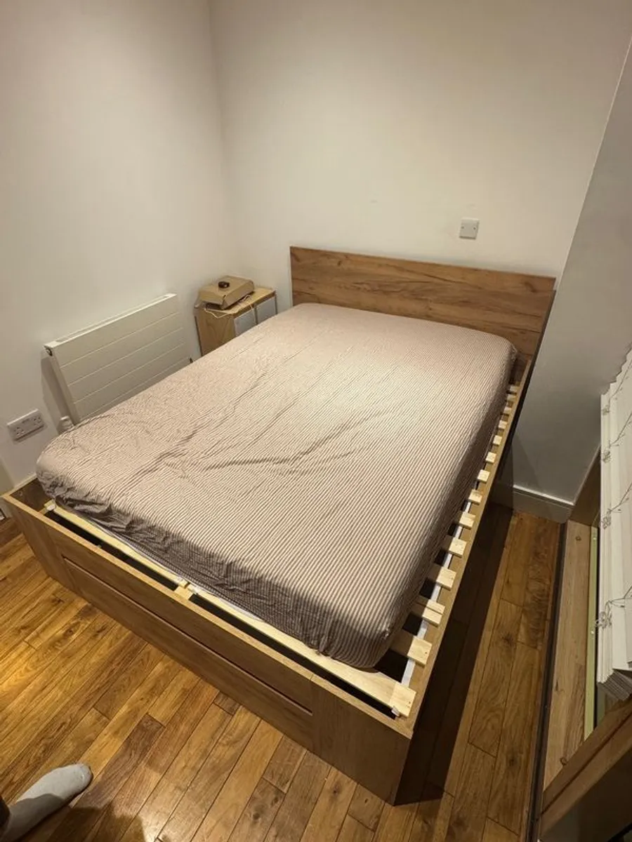 Brand New JYSK King Size Bed Frame - Image 1