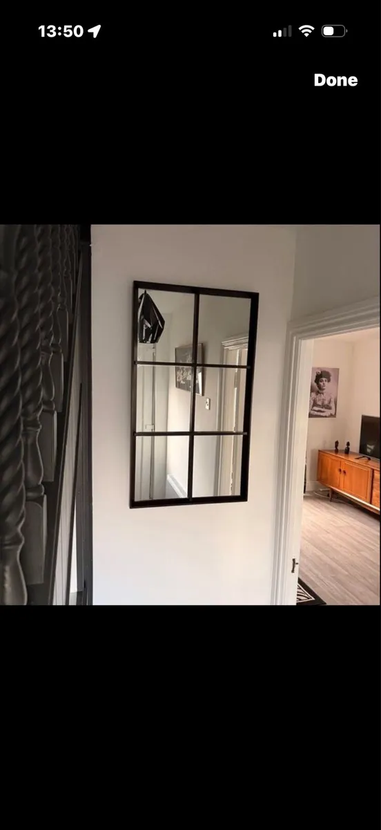 Mid Century Mirror - Image 1